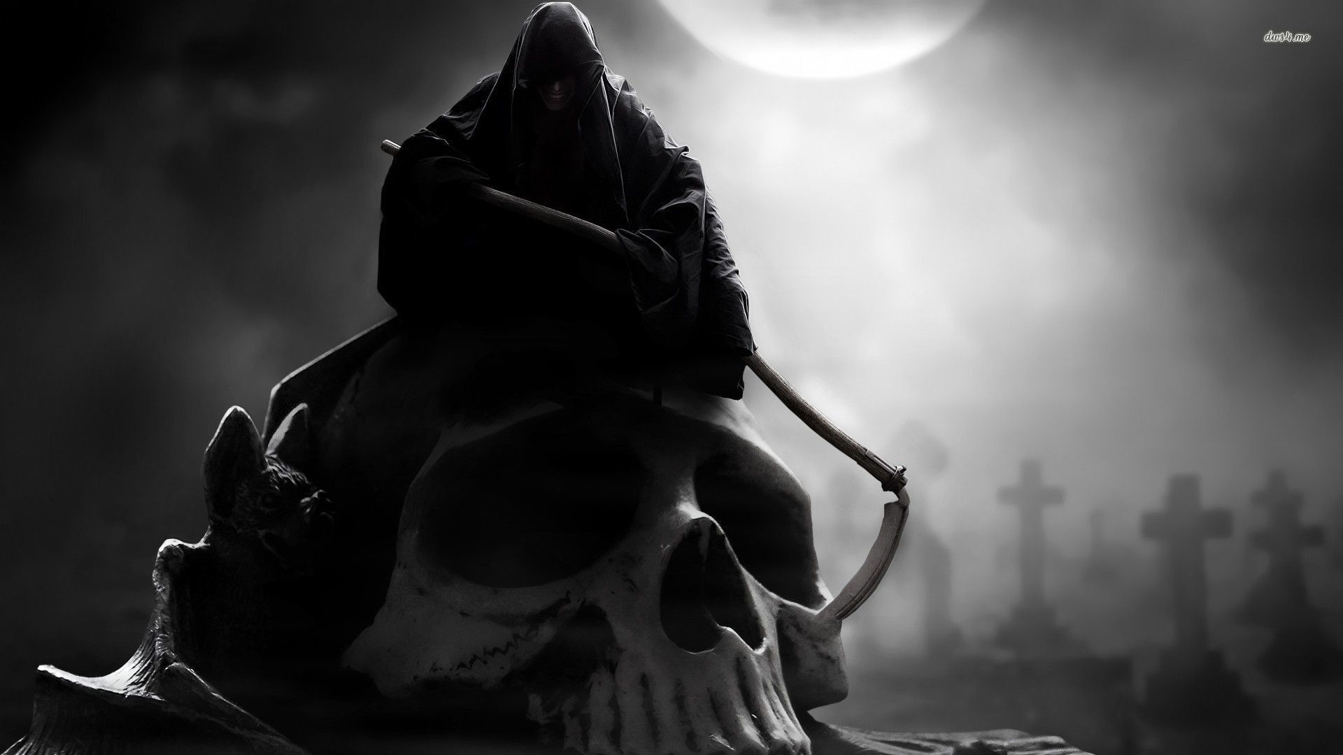 Grim Reaper On Horse Wallpapers