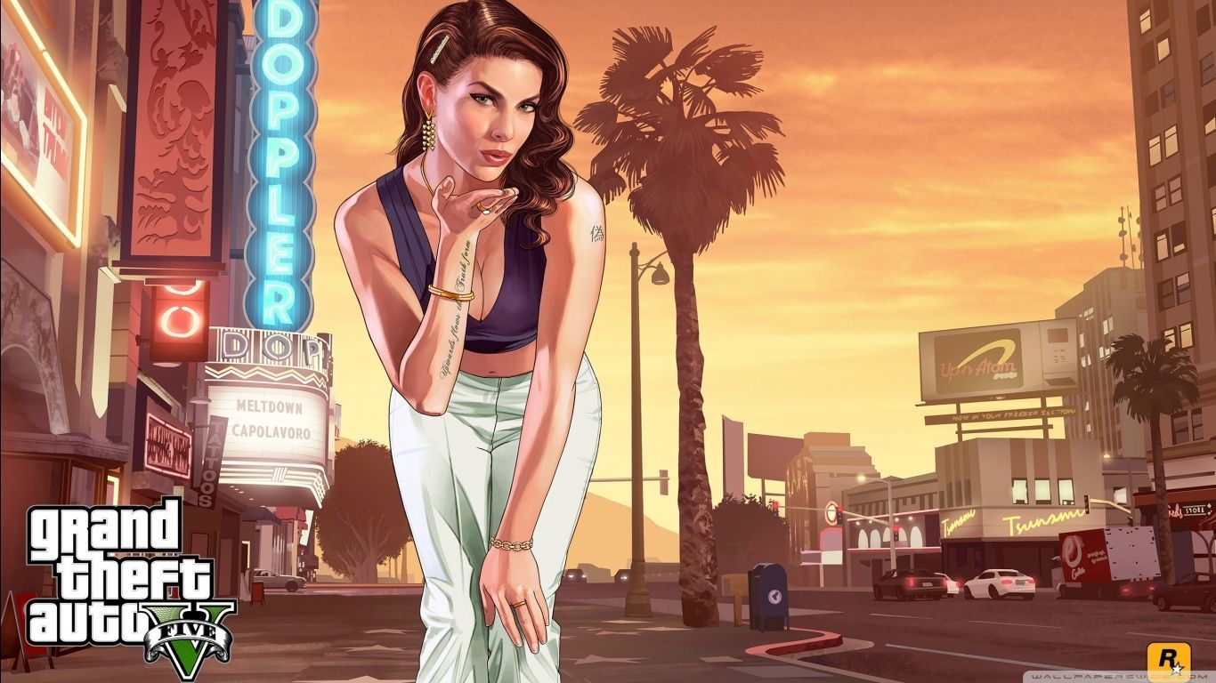 Gta 5 Sexy Girls Wallpapers