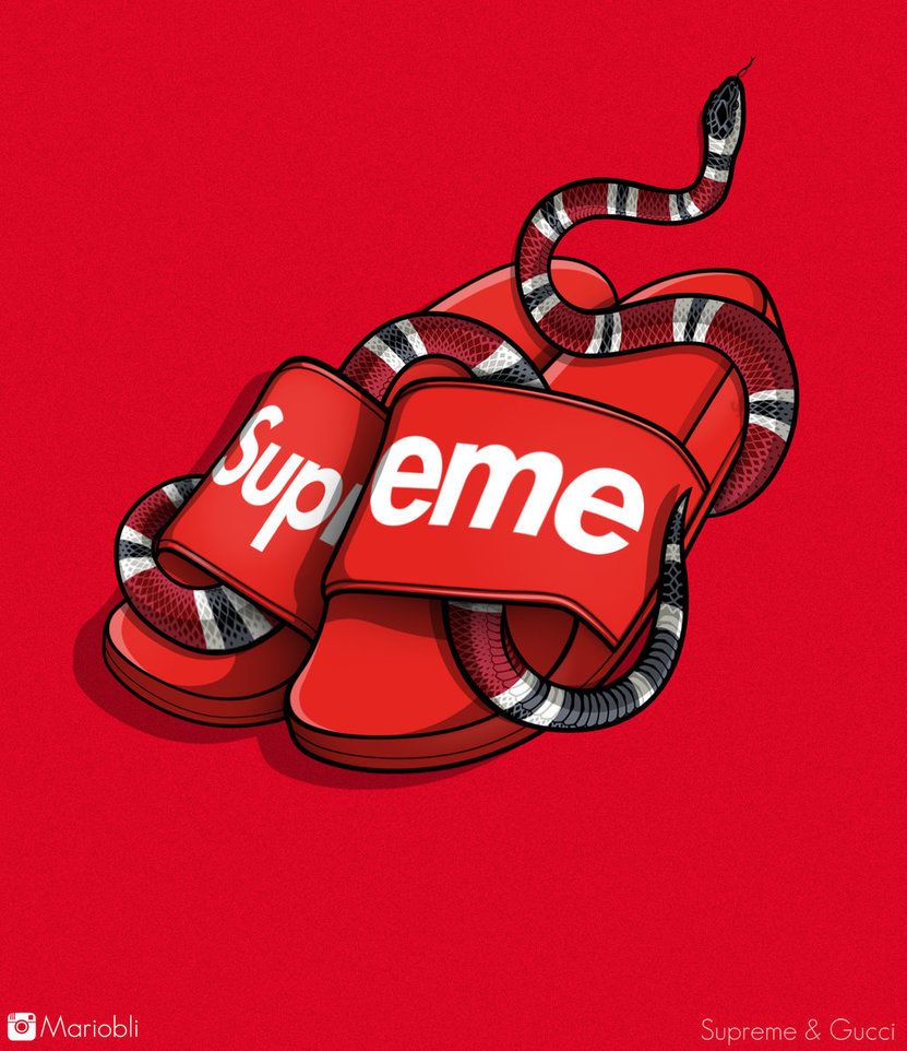 Gucci Supreme Wallpapers