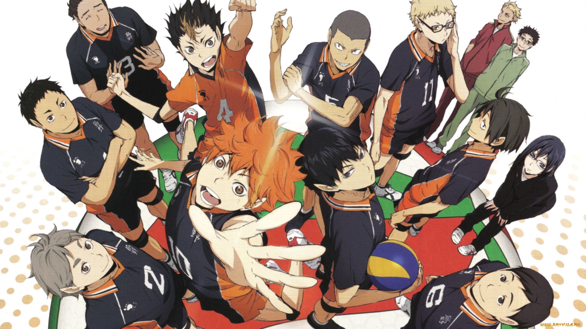 Haikyuu Group Photo Wallpapers