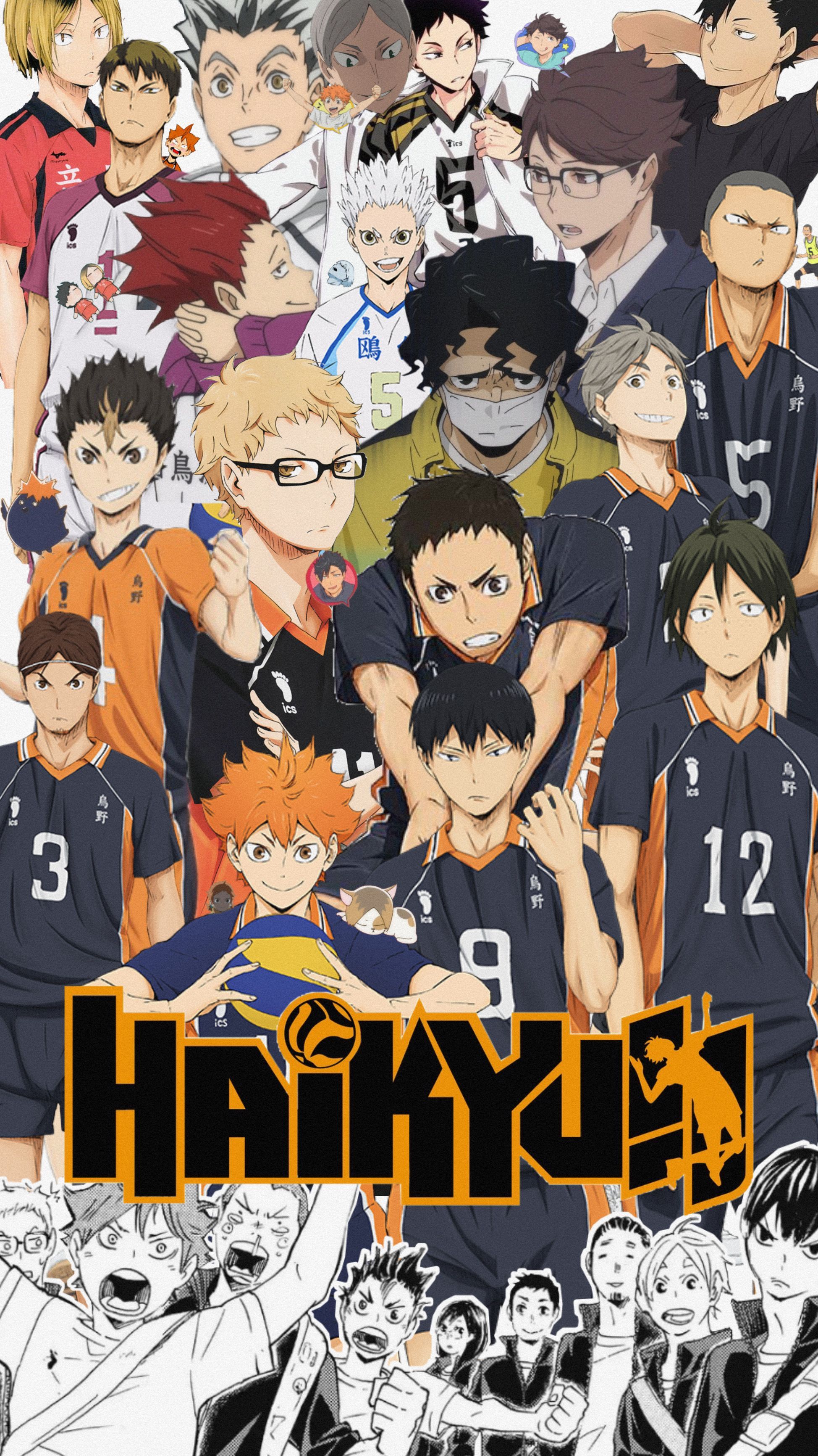 Haikyuu Group Photo Wallpapers