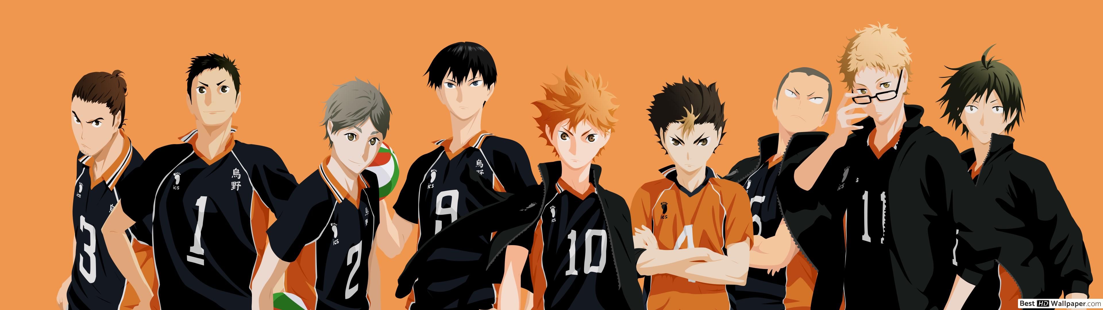 Haikyuu Group Photo Wallpapers