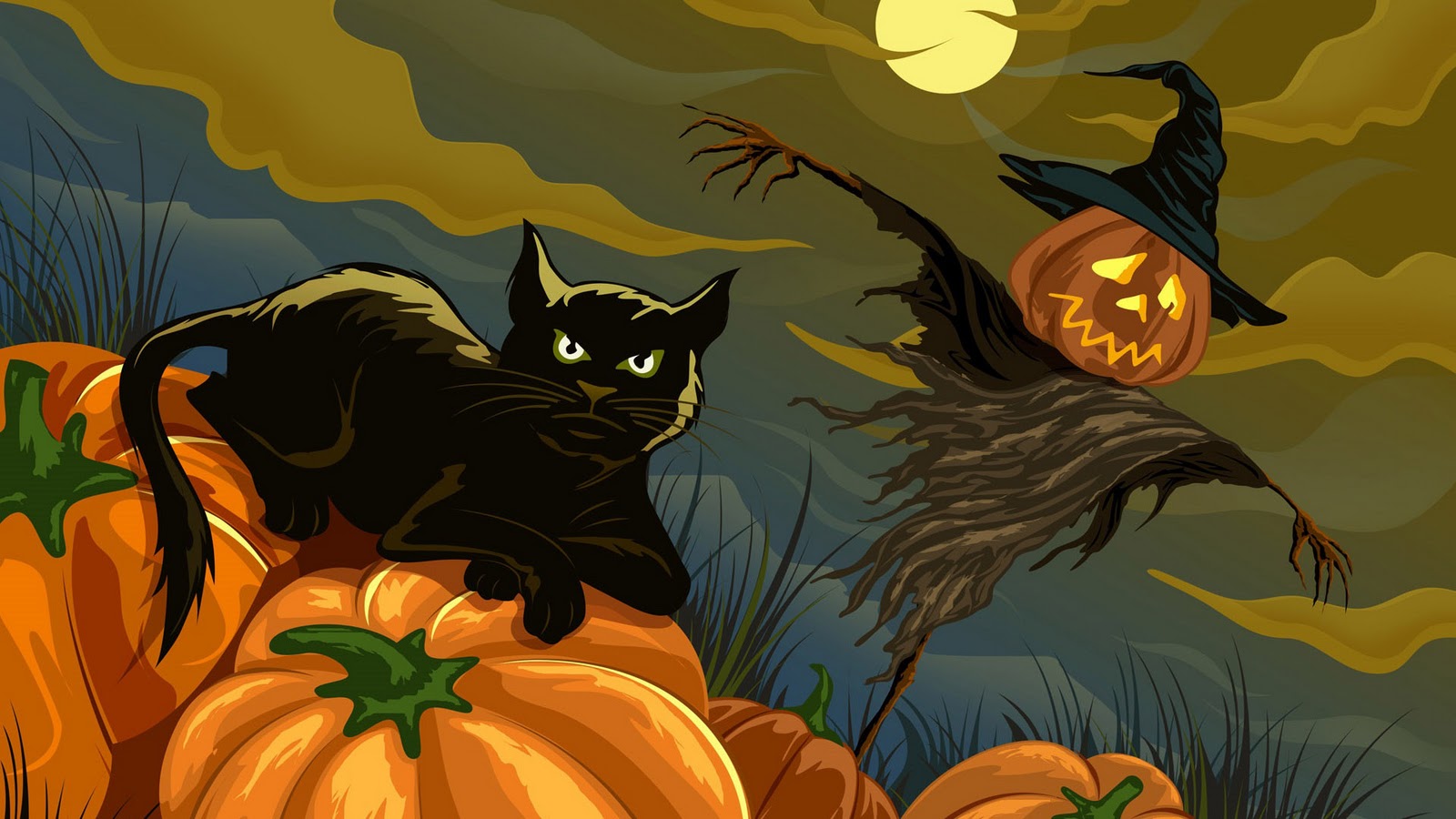 Halloween Cats Wallpapers