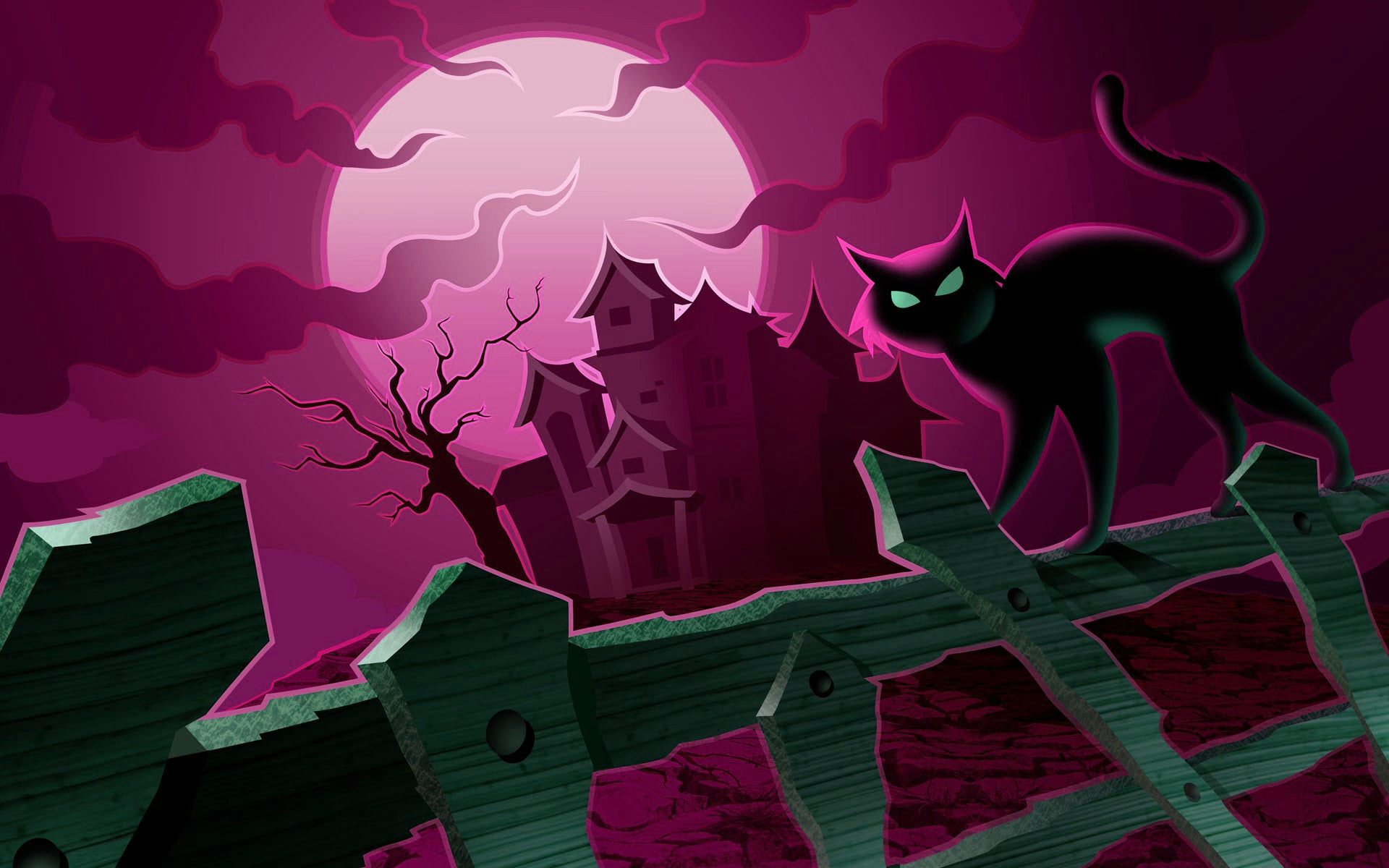 Halloween Cats Wallpapers