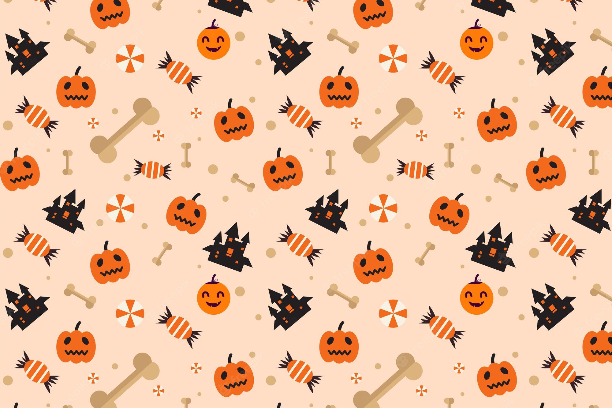 Halloween Pattern Wallpapers