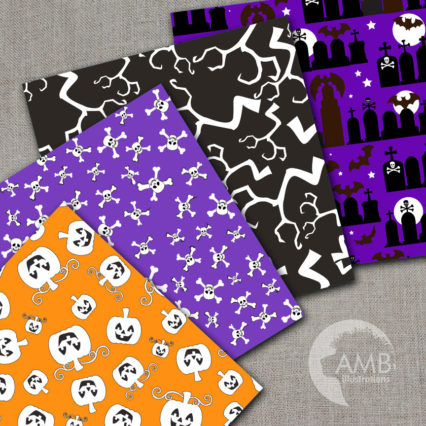 Halloween Pattern Wallpapers