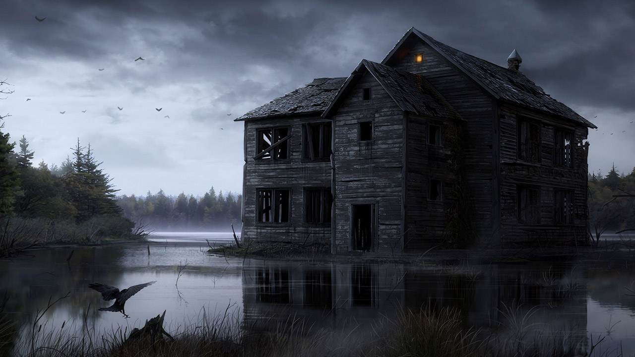 Halloween Scary House Wallpapers