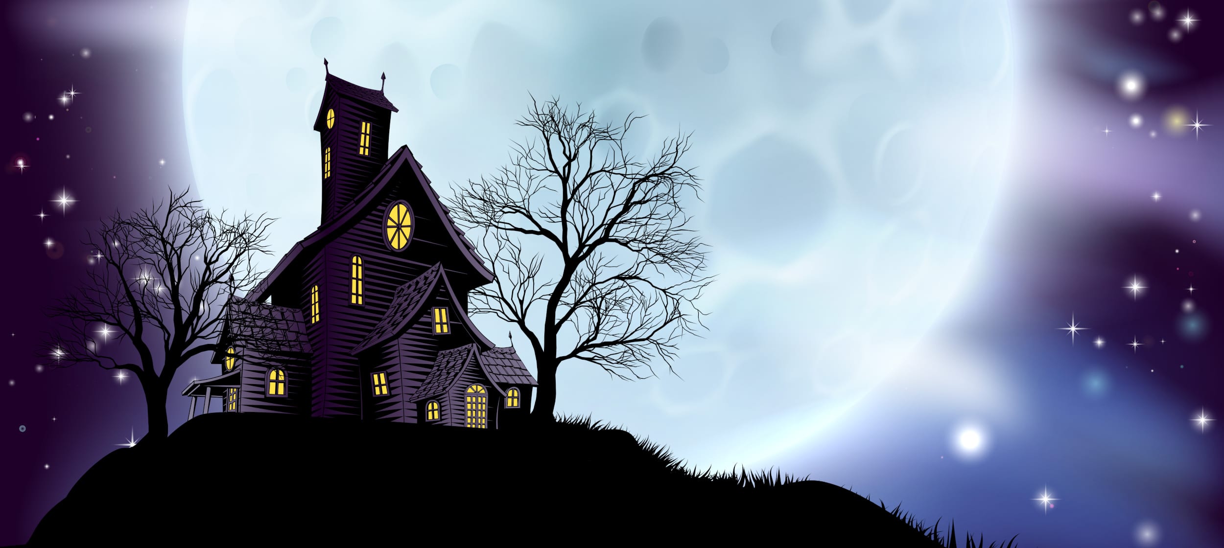 Halloween Scary House Wallpapers