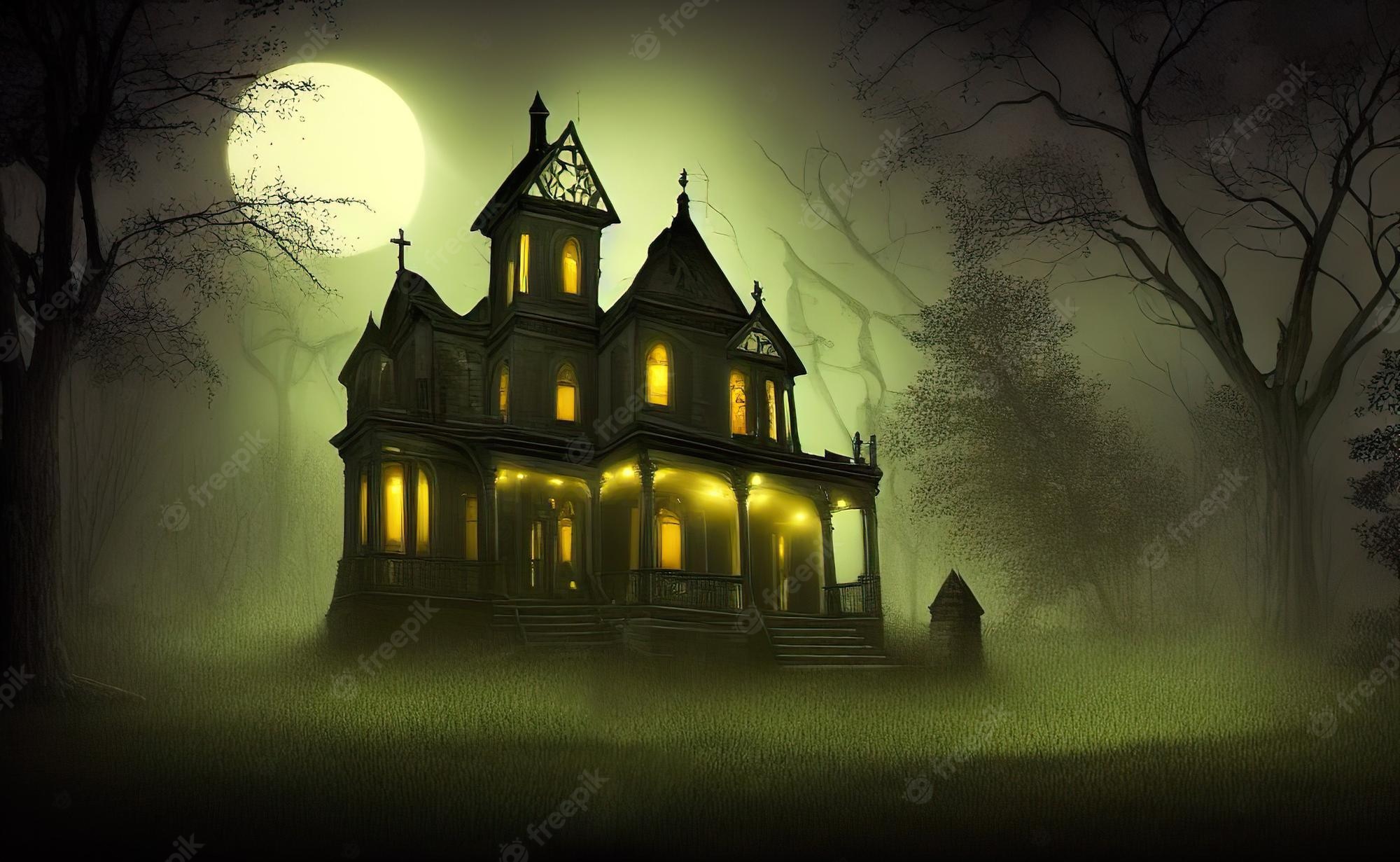 Halloween Scary House Wallpapers