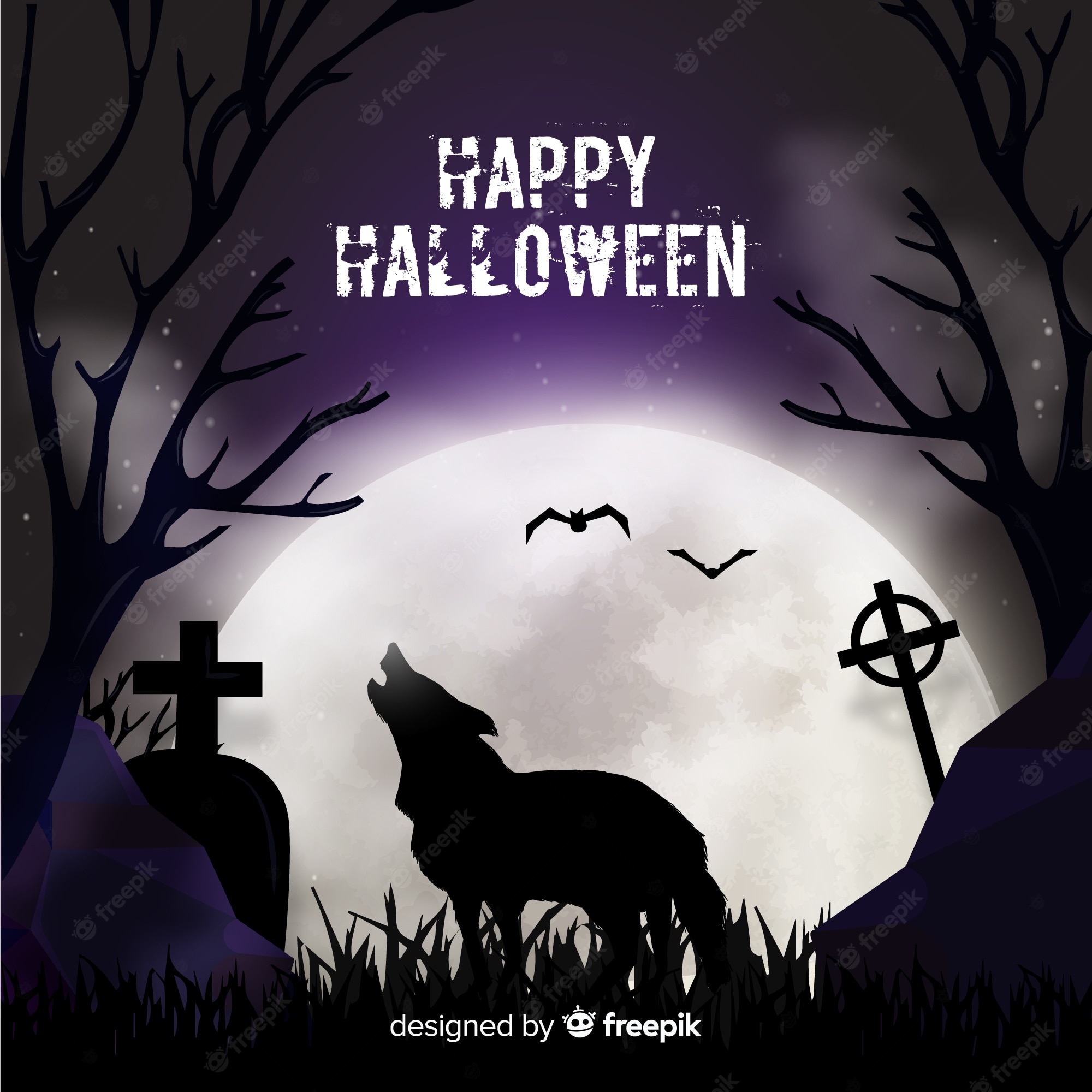 Halloween Wolf Wallpapers