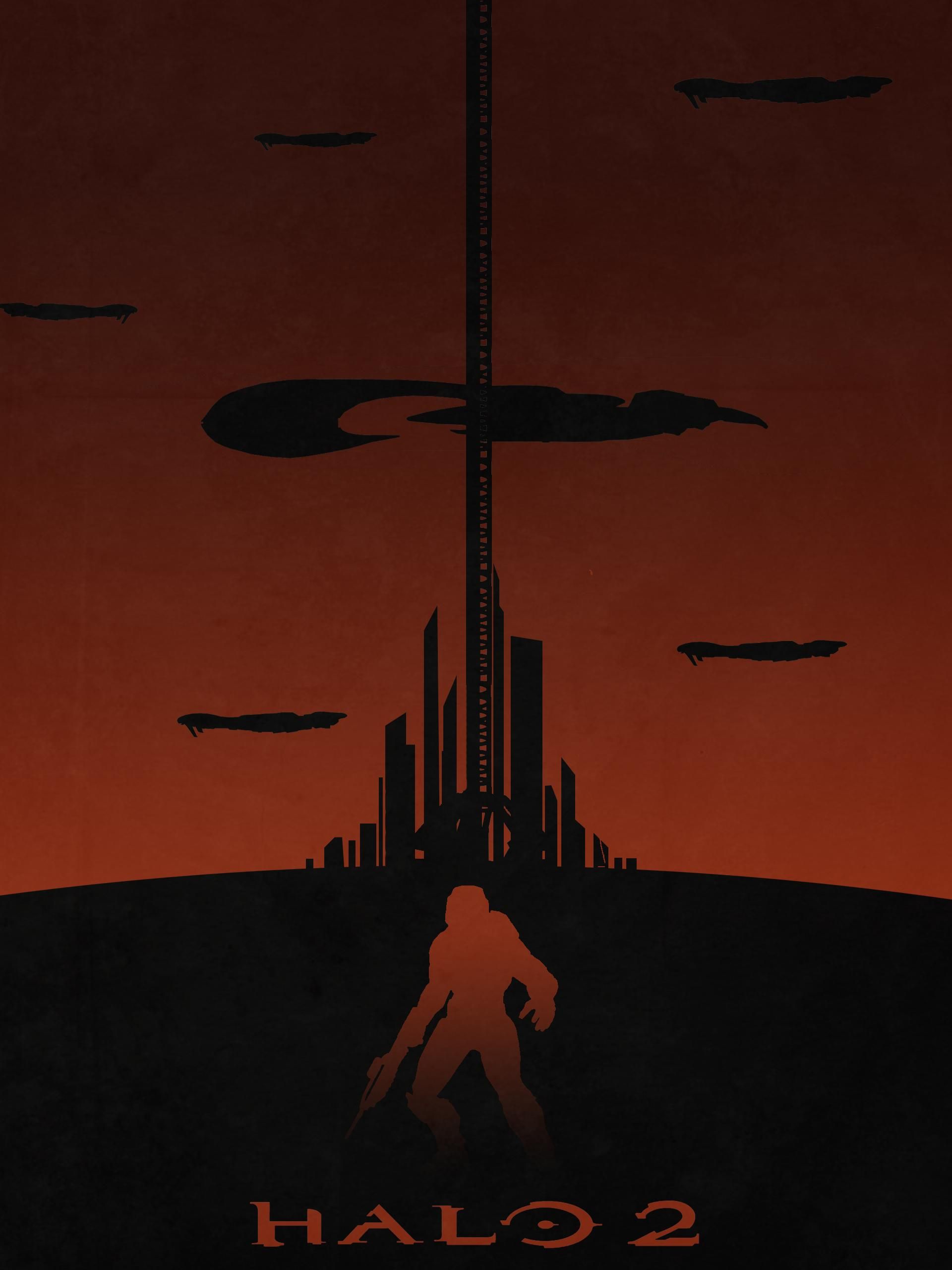 Halo Minimalist Wallpapers