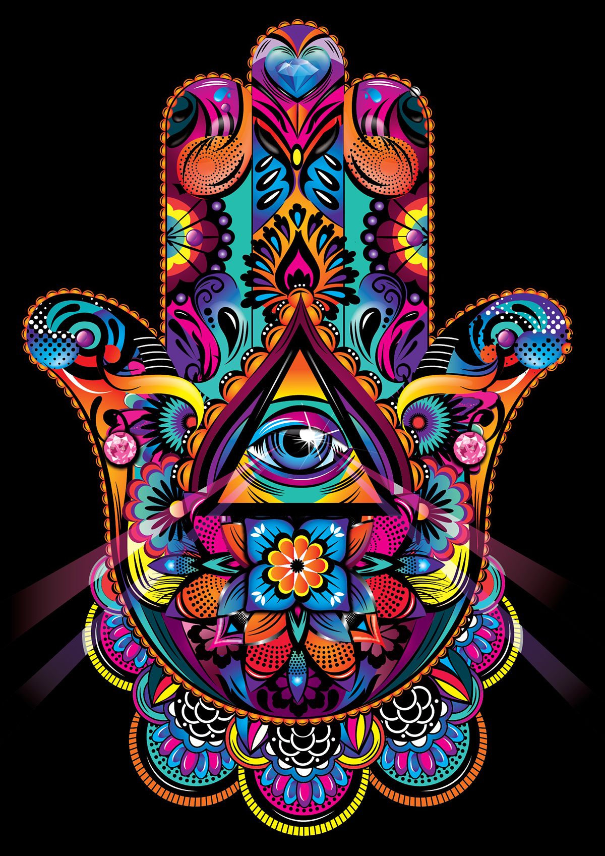 Hamsa Hand Wallpapers