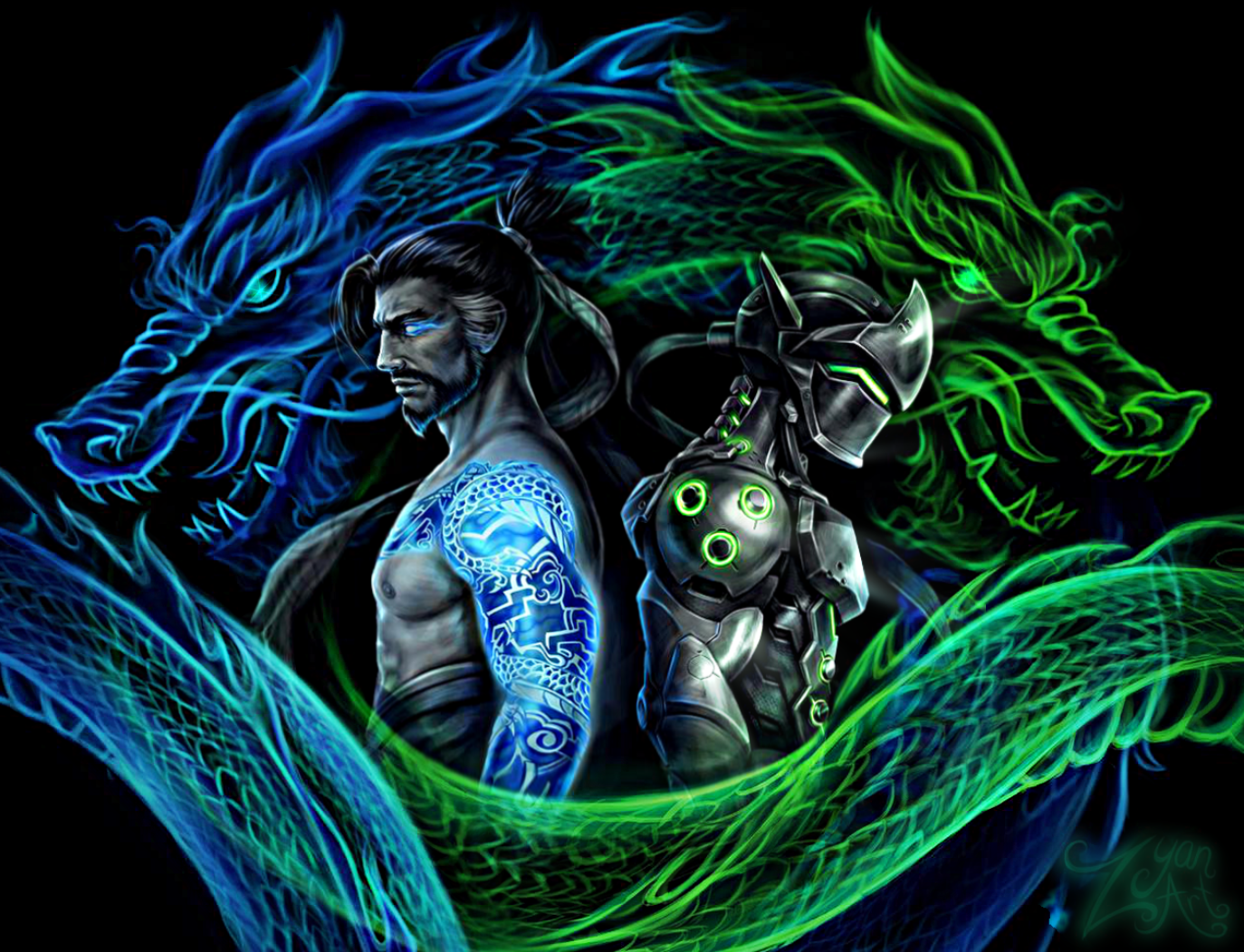 Hanzo Genji Wallpapers