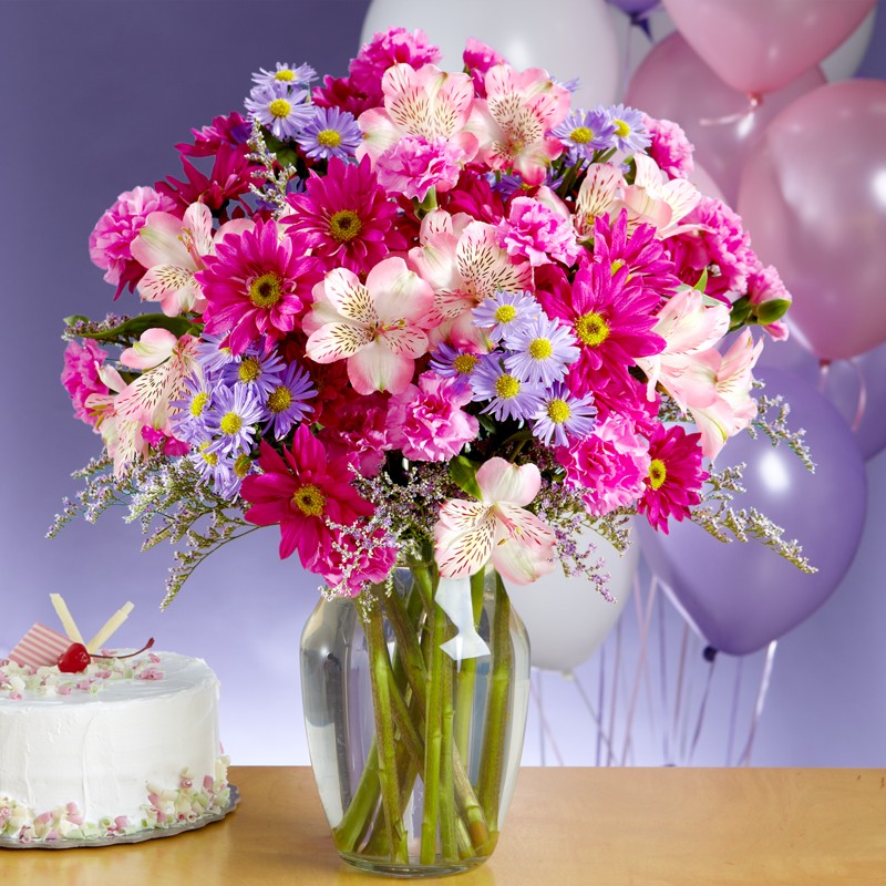 Happy Birthday Flowers Wallpapers