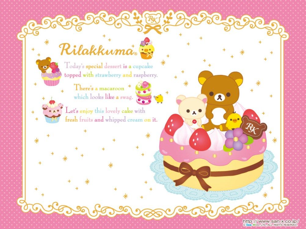 Happy Birthday Rilakkuma Wallpapers