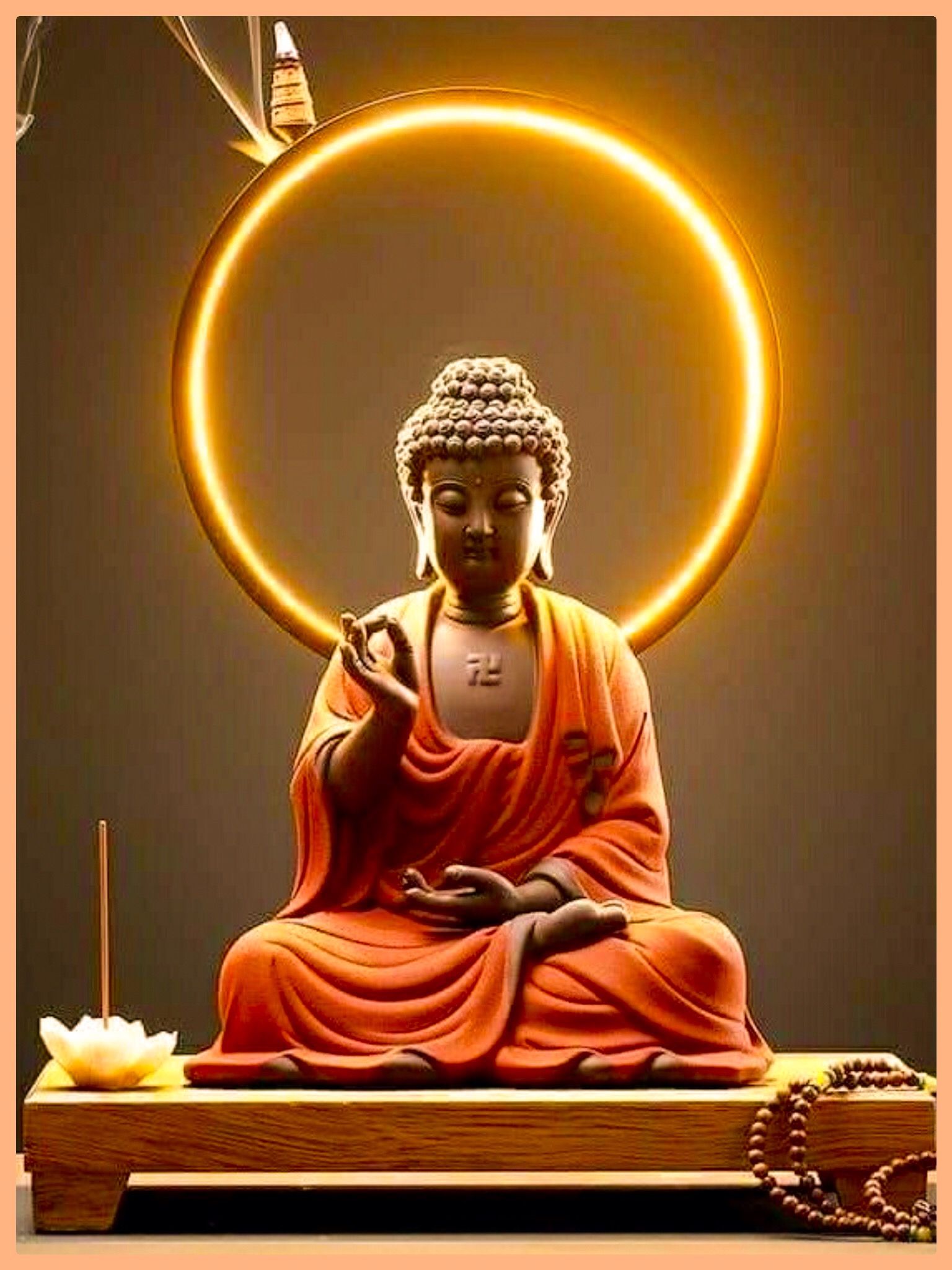 Happy Buddha Painting Wallpapers