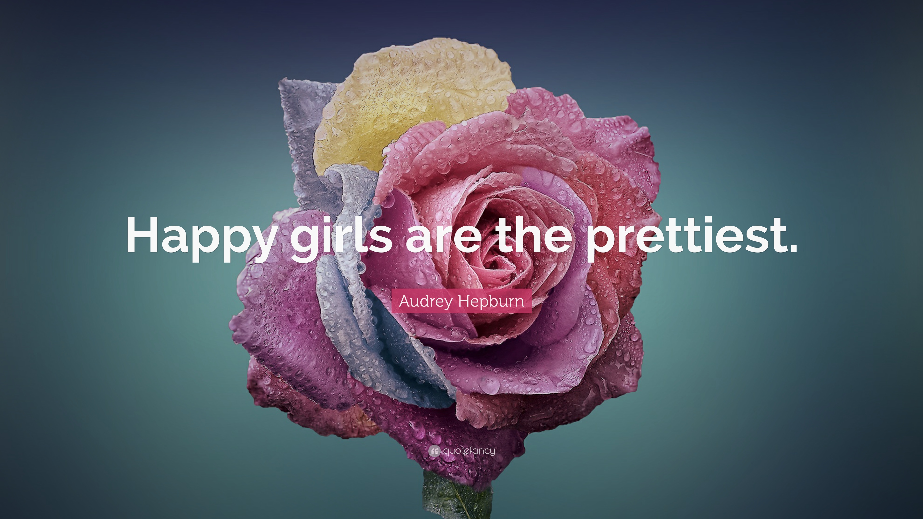 Happy Girls Quotes Wallpapers