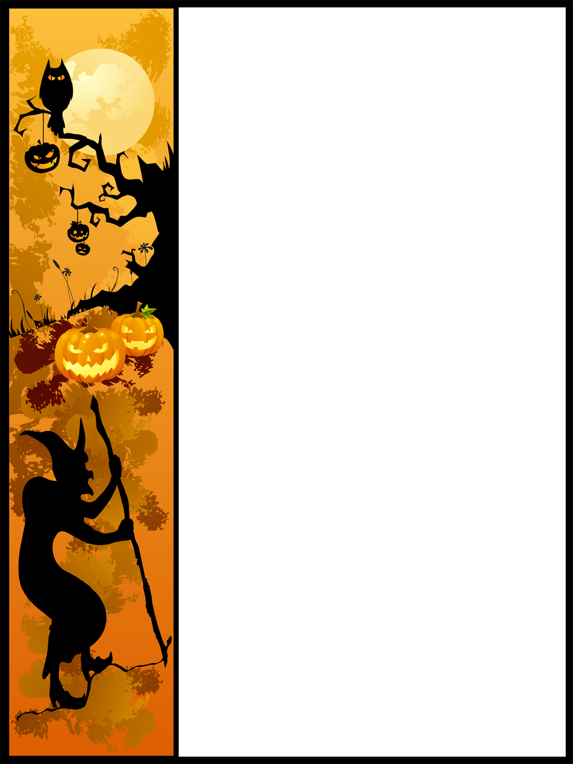 Happy Halloween Border Wallpapers