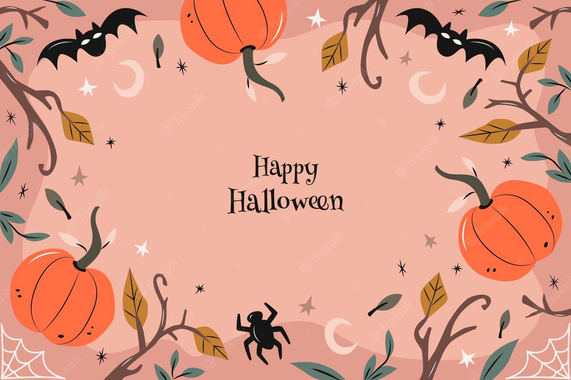 Happy Halloween Border Wallpapers