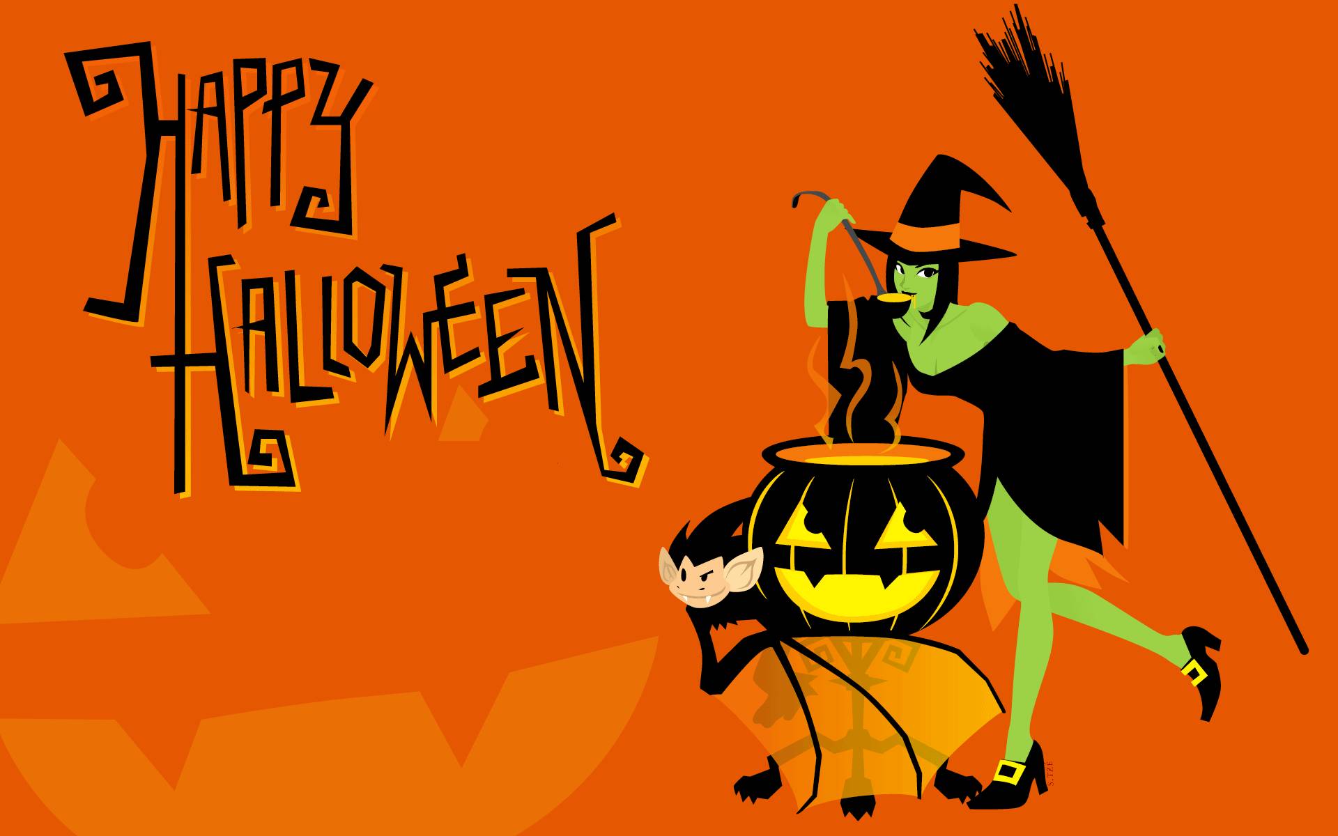 Happy Halloween Border Wallpapers