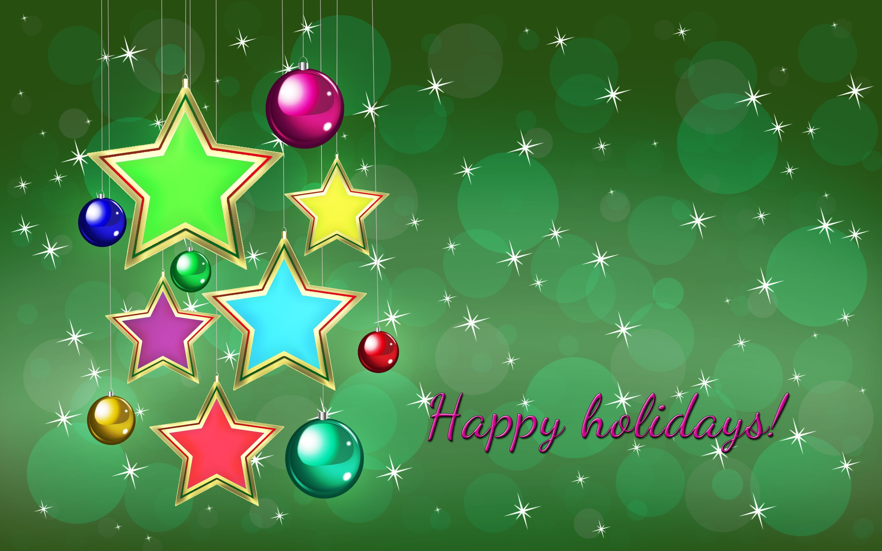 Happy Holidays Desktop Wallpapers