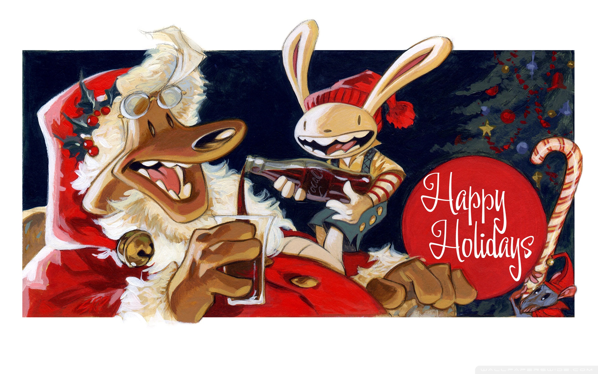 Happy Holidays Desktop Wallpapers