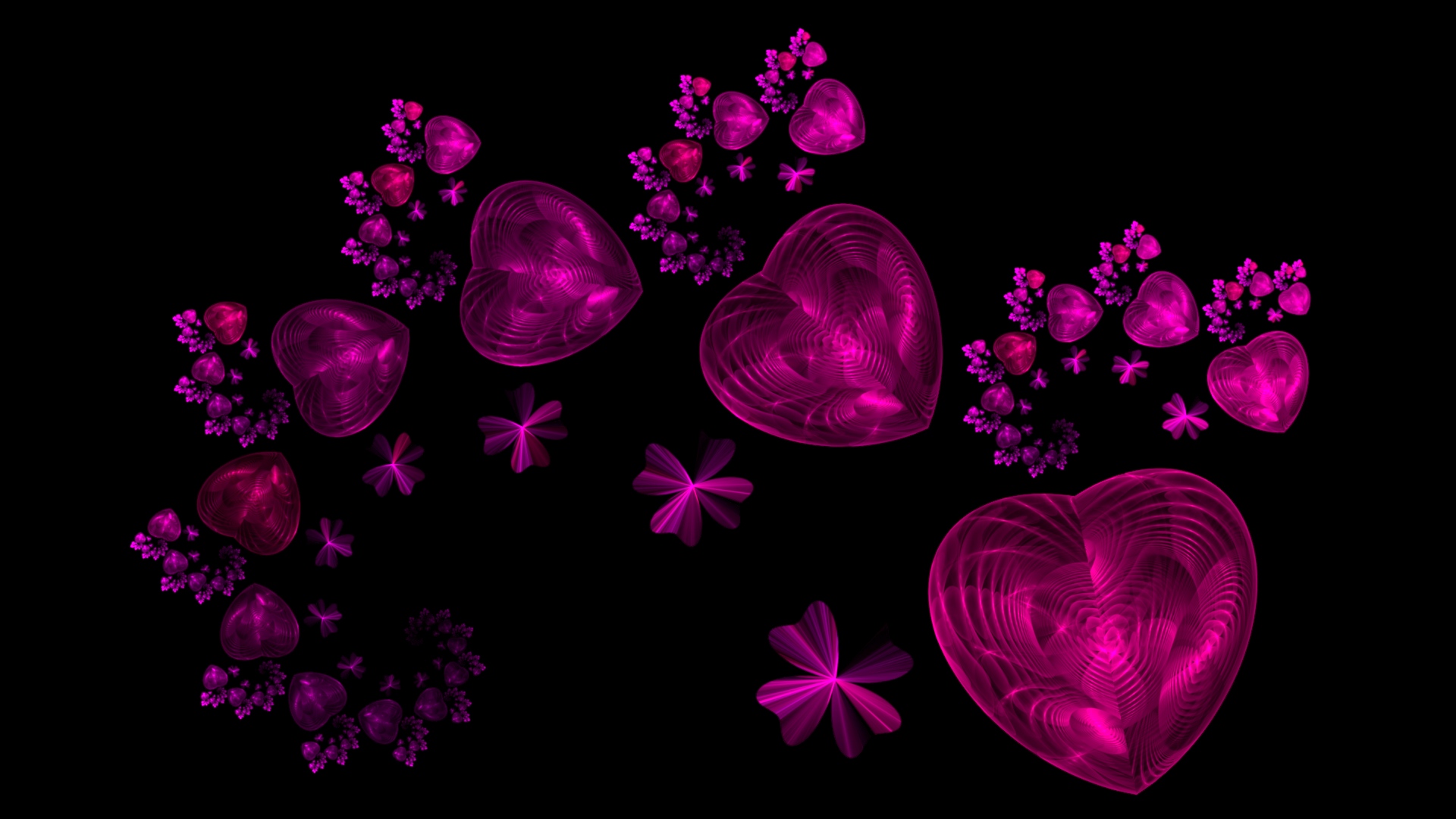 Happy Valentines Day Purple Wallpapers