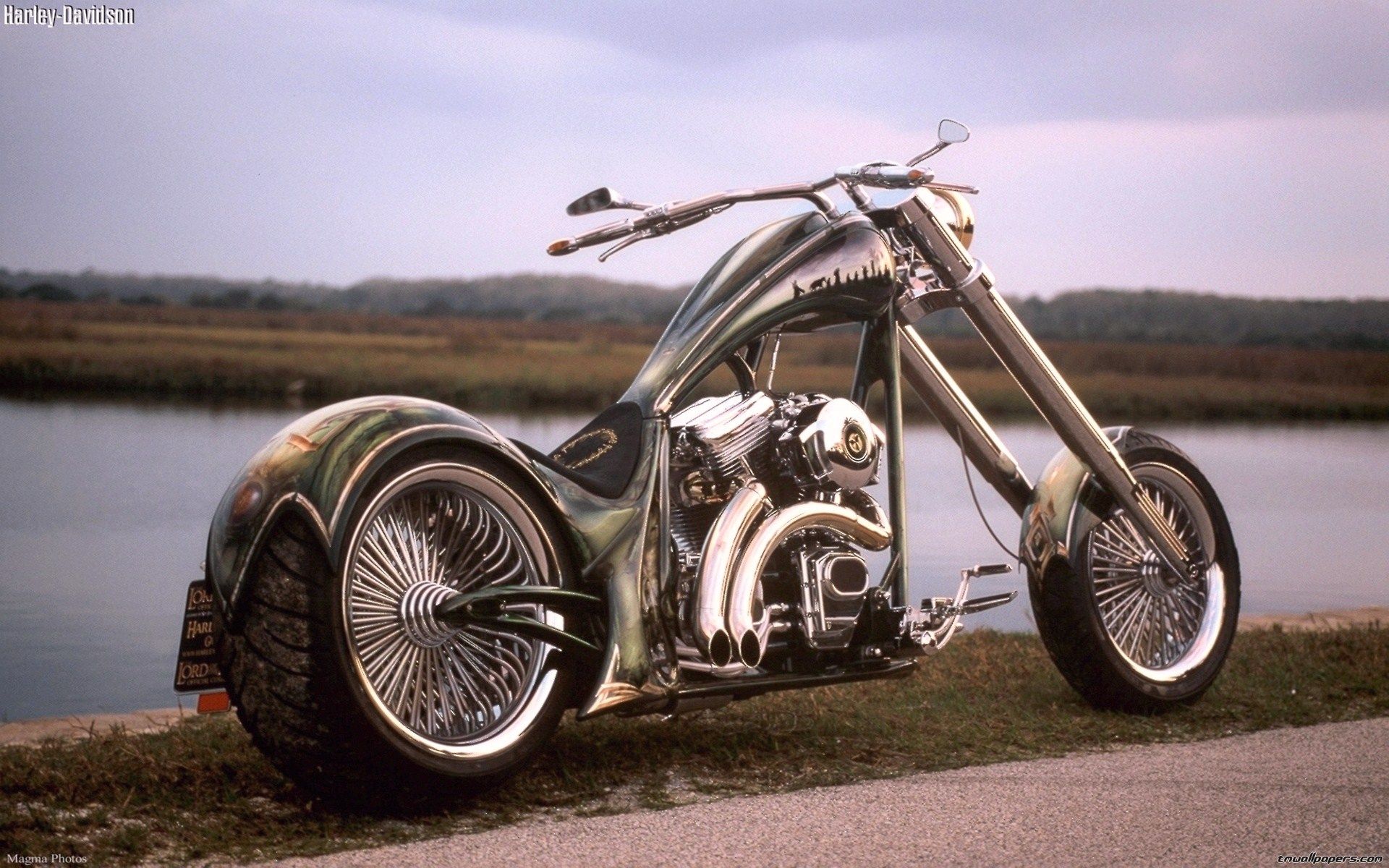 Harley Davidson Chopper Wallpapers