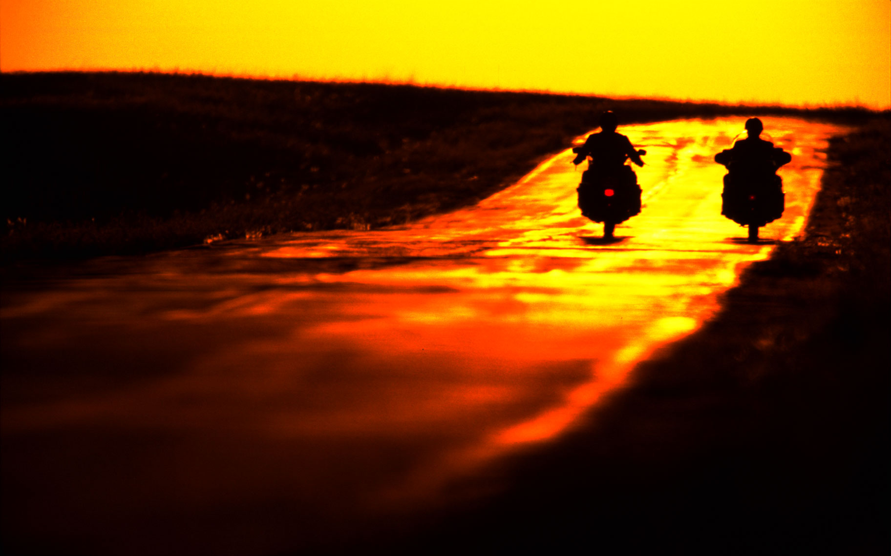 Harley Davidson Sunset Wallpapers