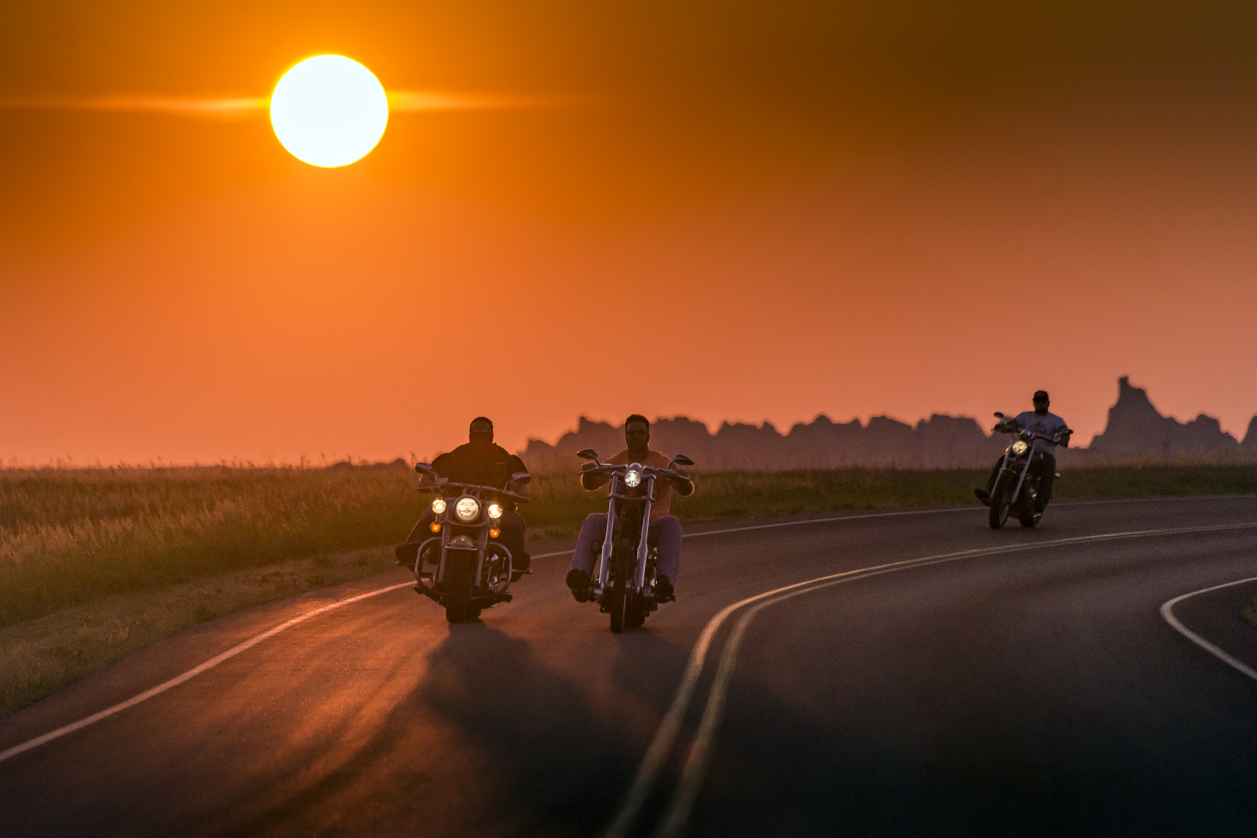 Harley Davidson Sunset Wallpapers