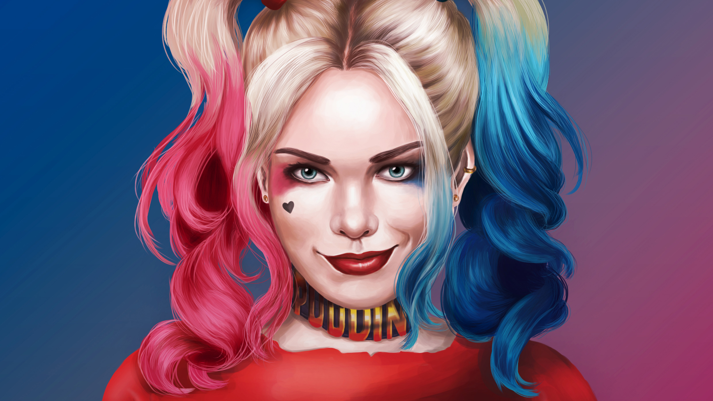 Harley Quinn Face Wallpapers