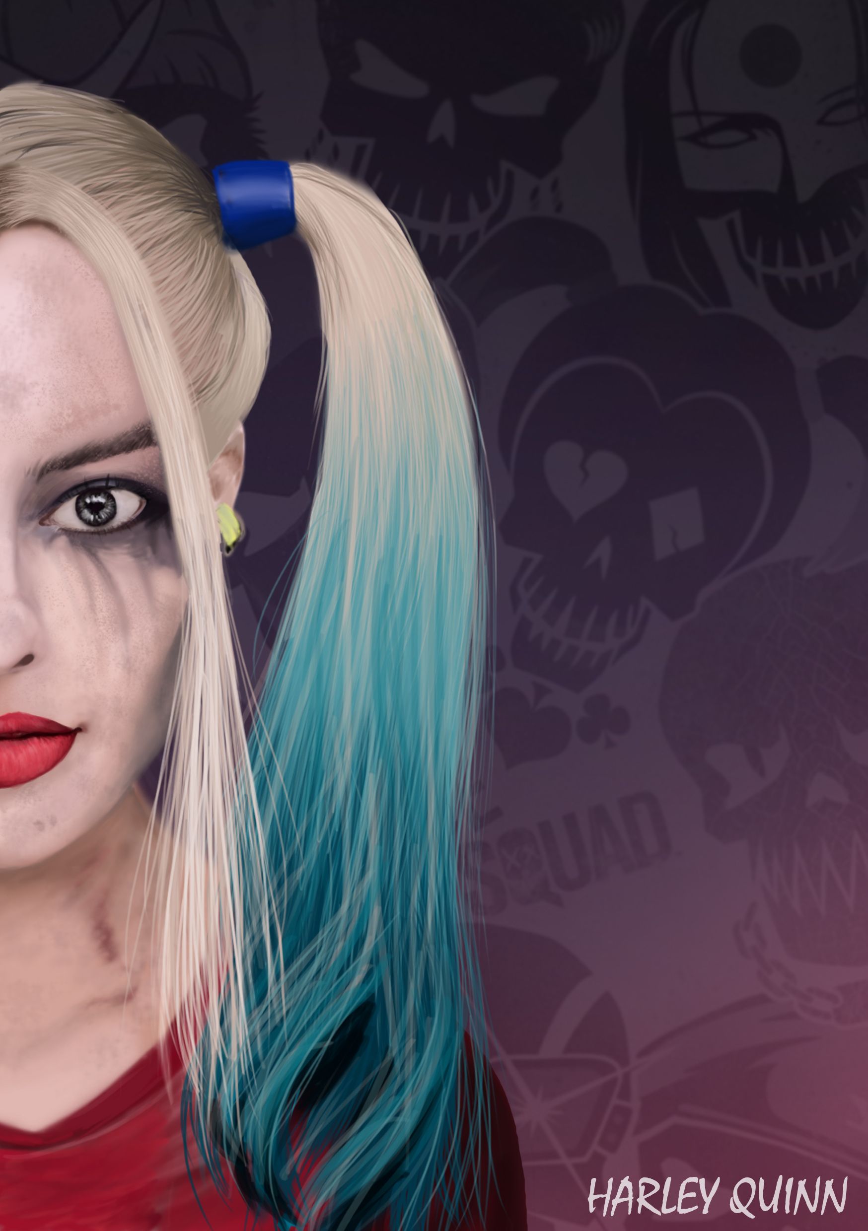 Harley Quinn Face Wallpapers