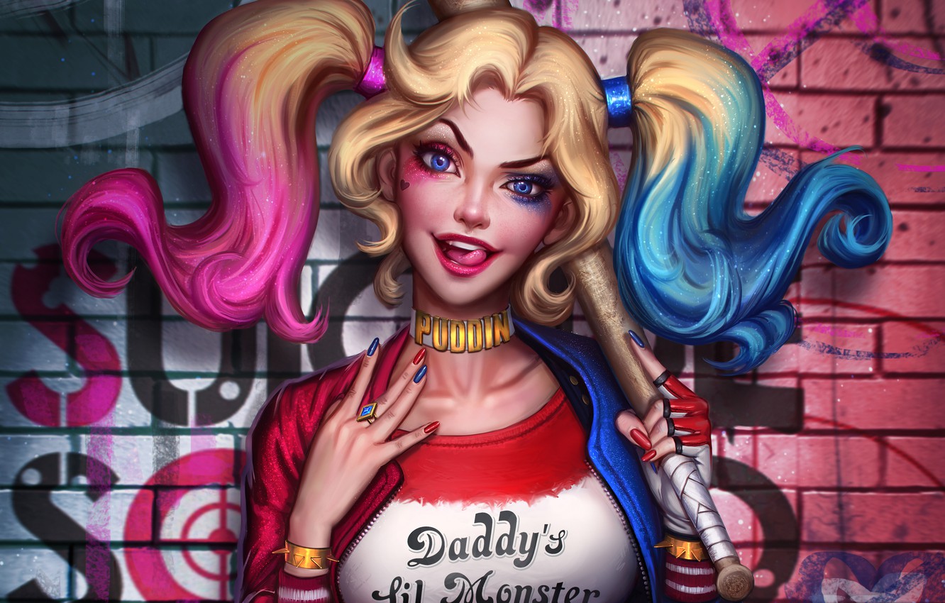 Harley Quinn Face Wallpapers