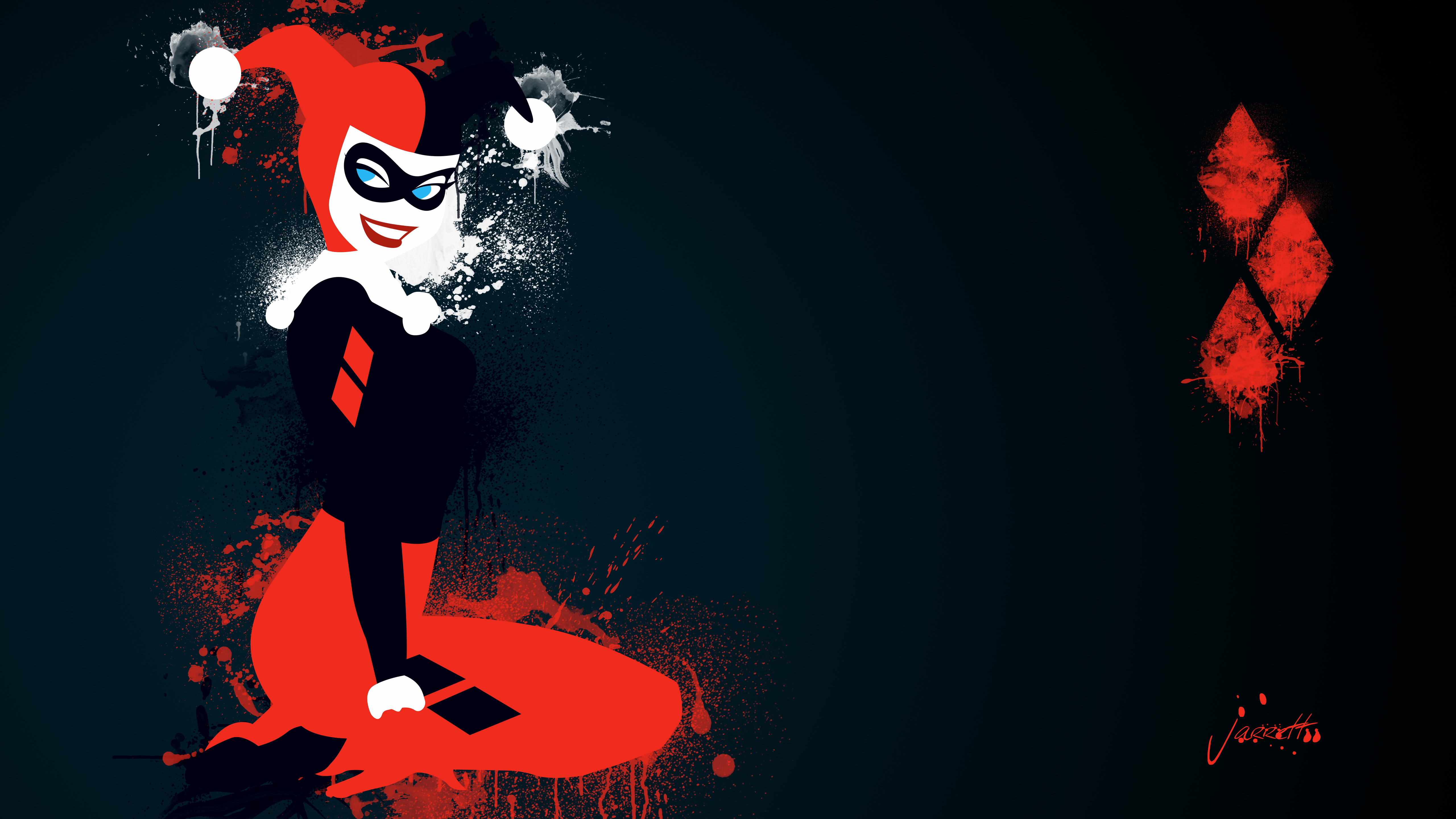 Harley Quinn Logo Wallpapers