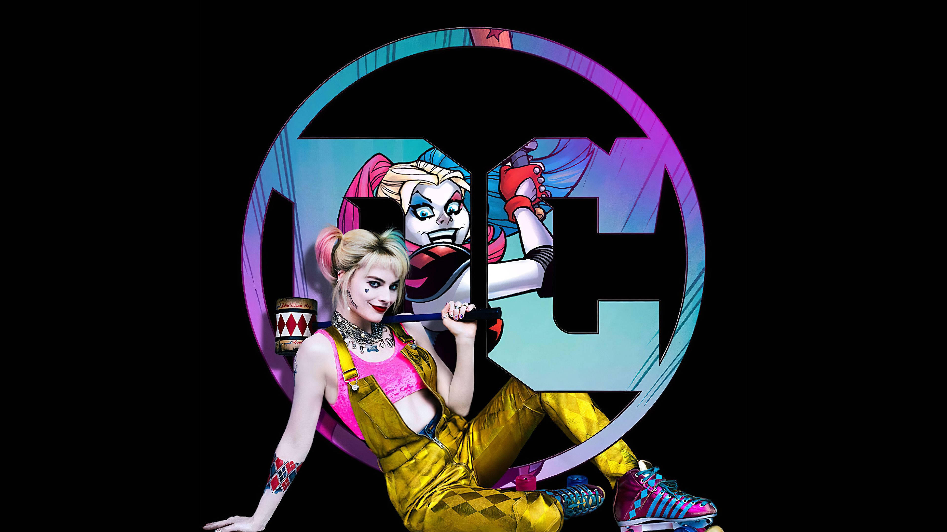 Harley Quinn Logo Wallpapers