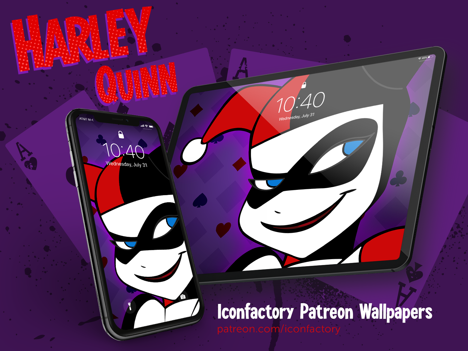 Harley Quinn Logo Wallpapers