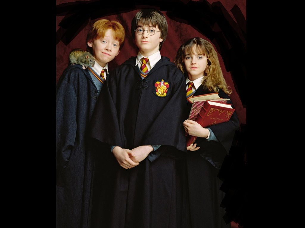 Harry Hermione And Ron Wallpapers