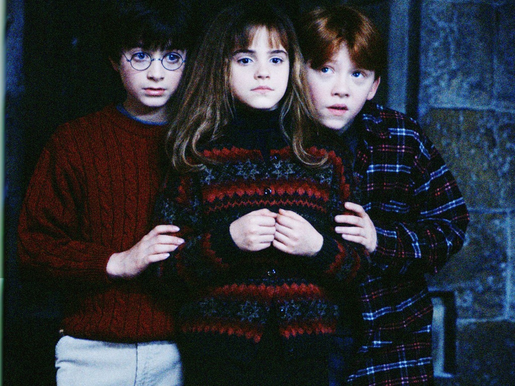 Harry Hermione And Ron Wallpapers