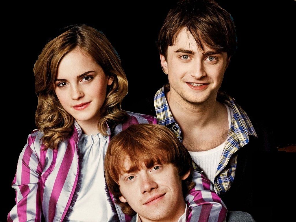 Harry Hermione And Ron Wallpapers