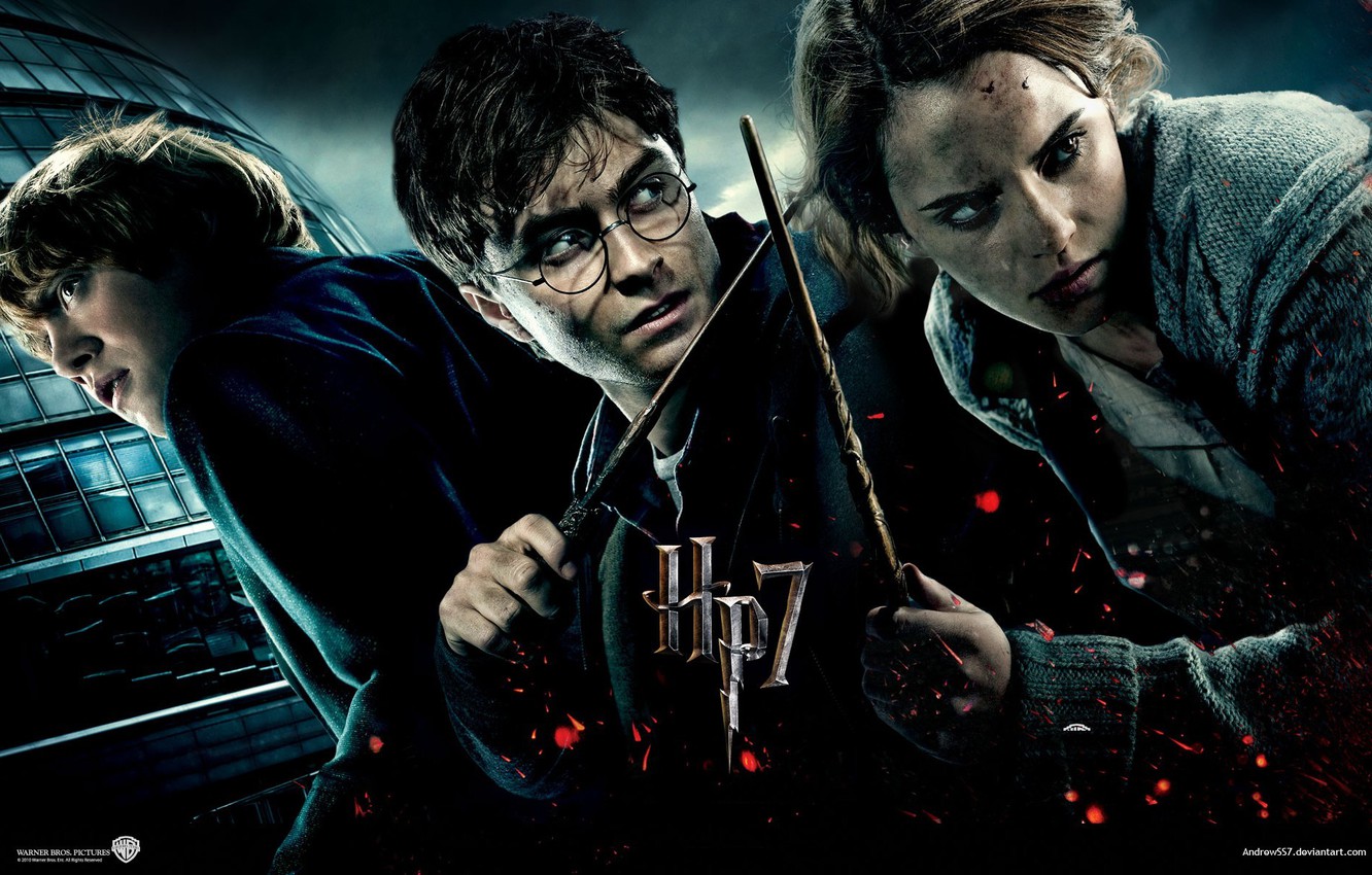 Harry Hermione And Ron Wallpapers