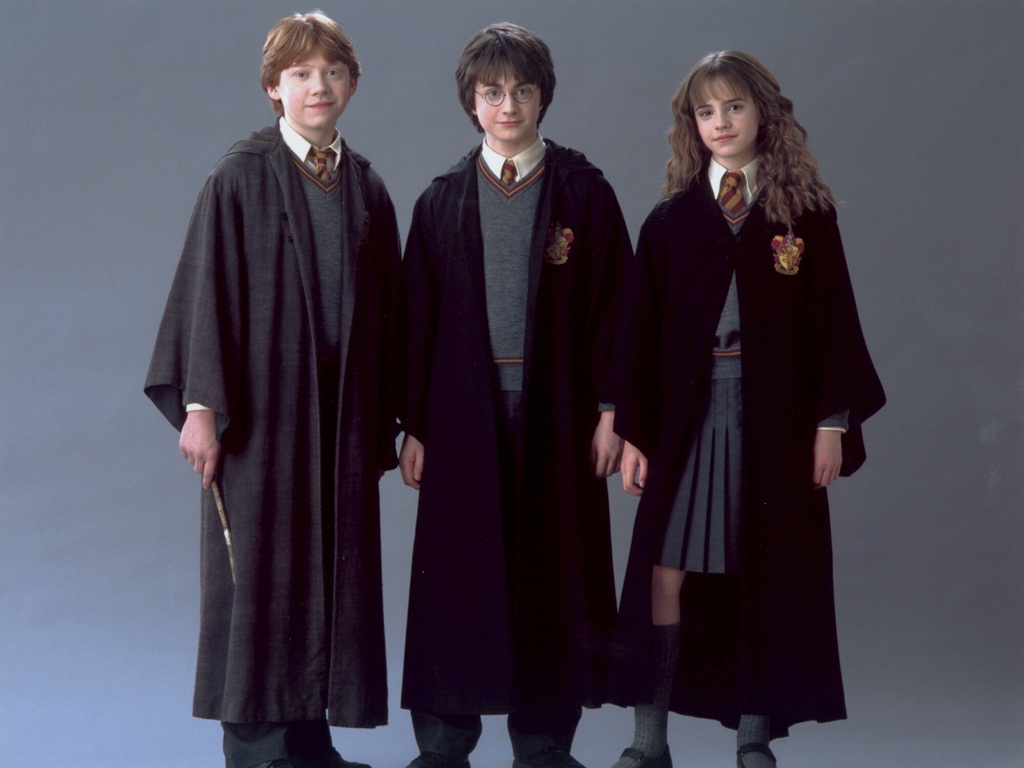 Harry Hermione And Ron Wallpapers