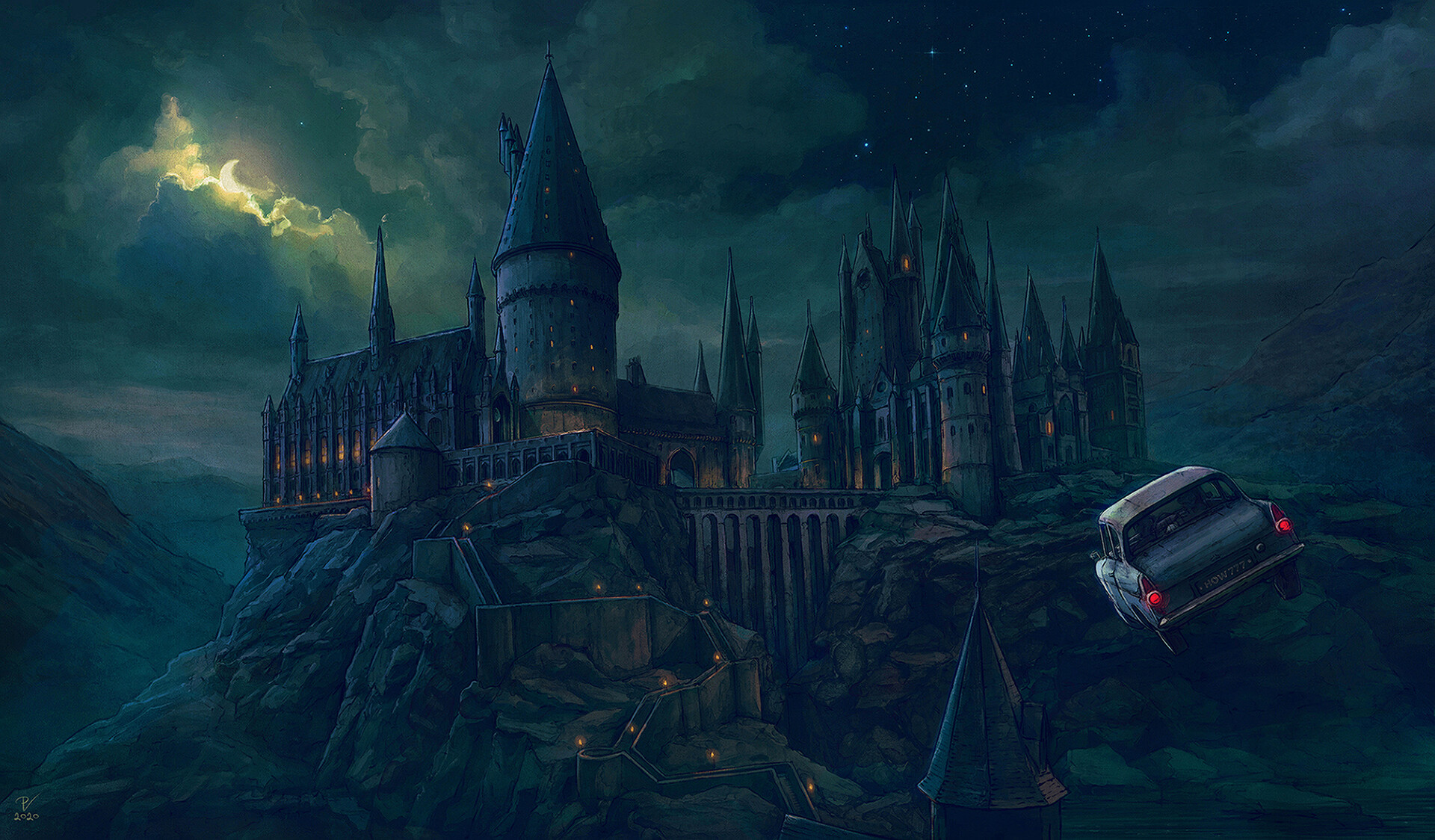 Harry Potter Castle Wallpapers