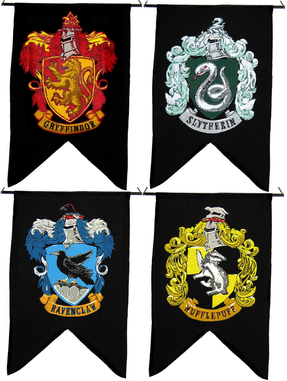 Harry Potter House Banners Printable Wallpapers