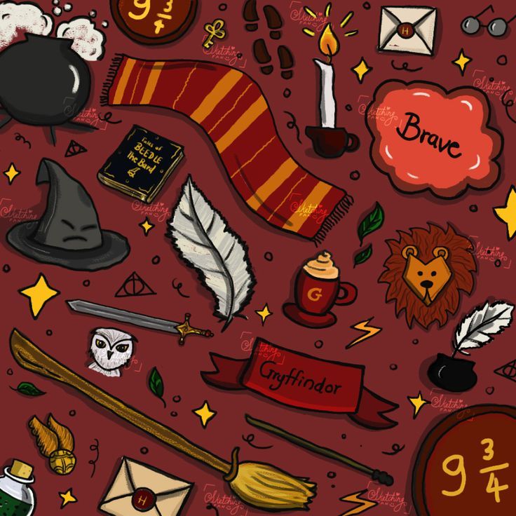 Harry Potter Pattern Wallpapers