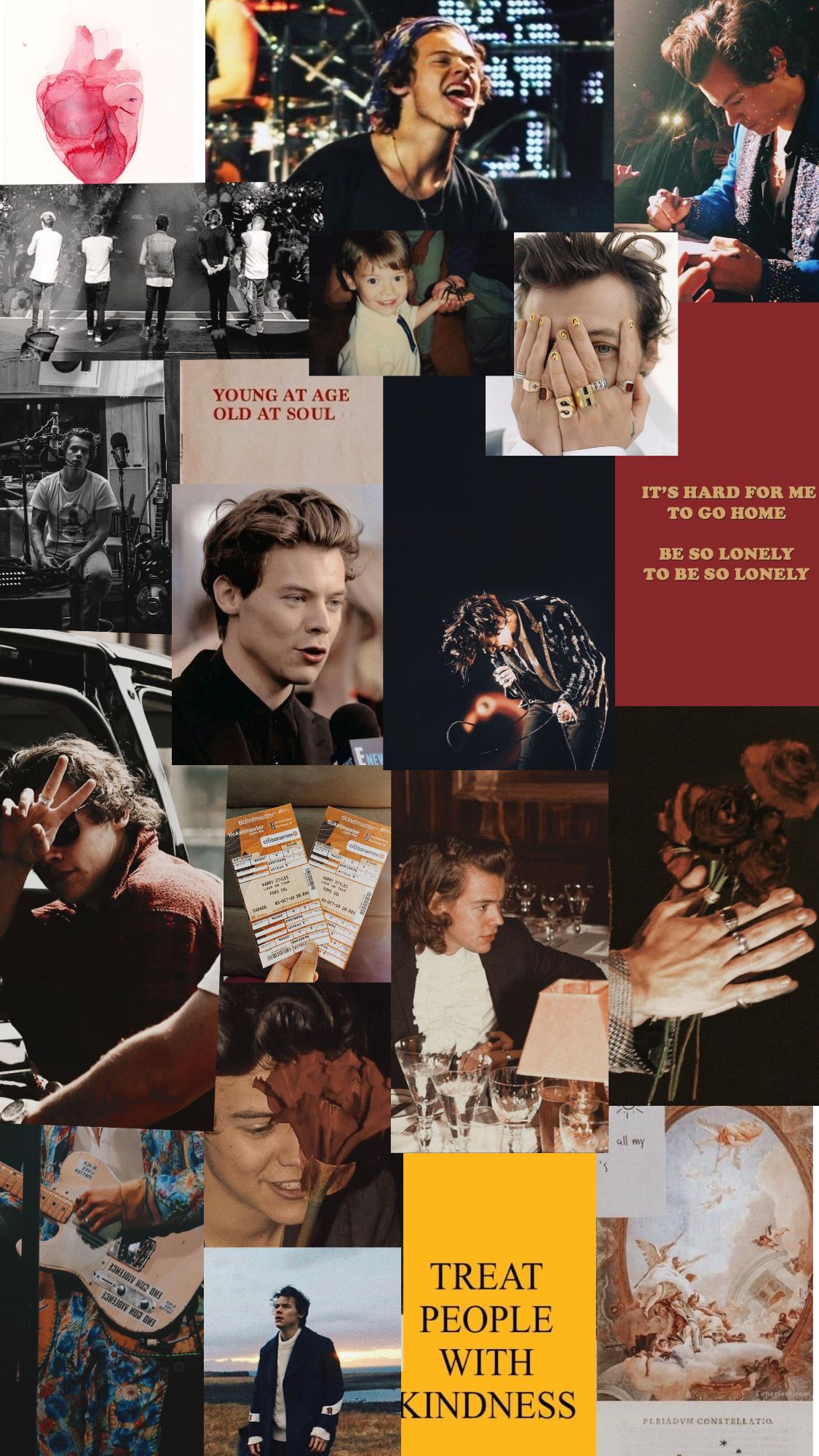 Harry Styles Collage Wallpapers