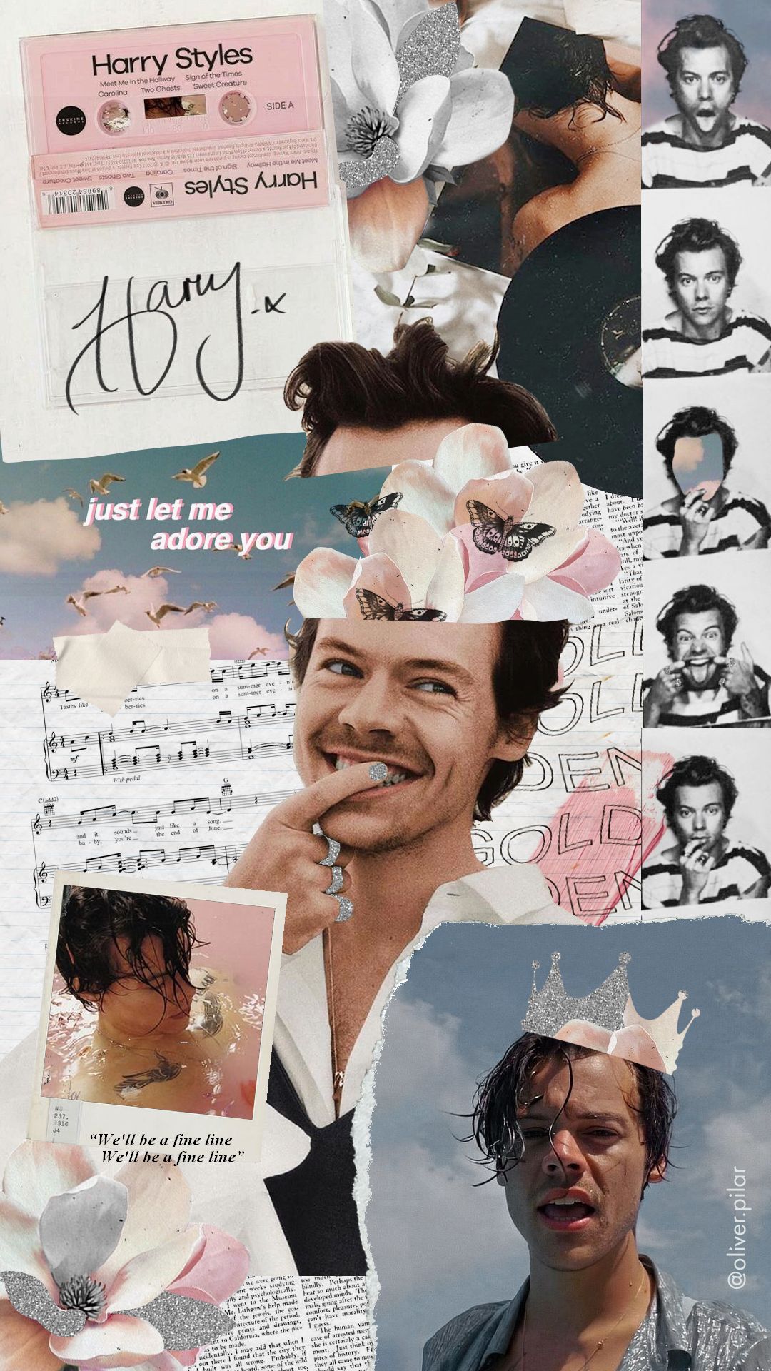 Harry Styles Collage Wallpapers