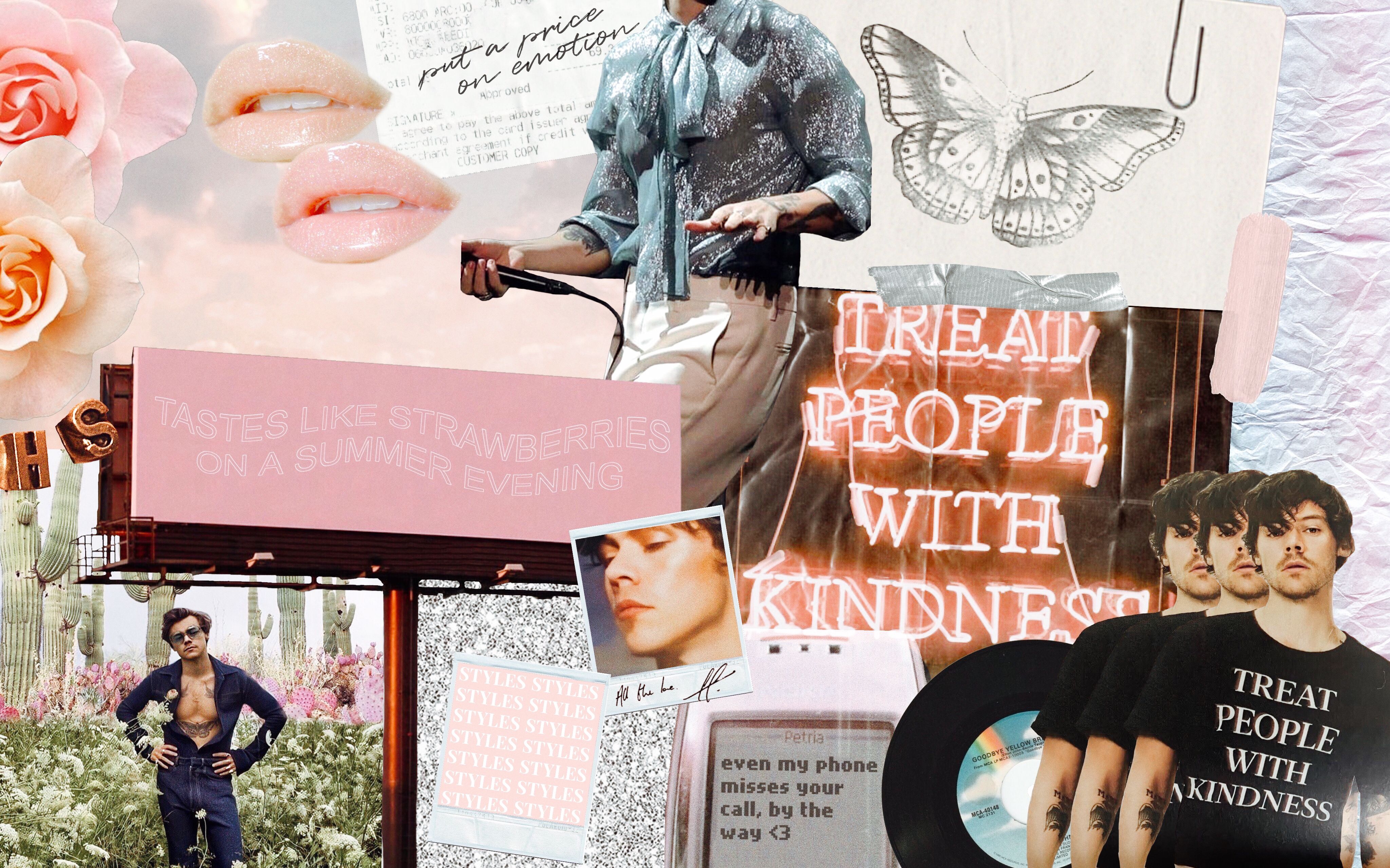 Harry Styles Collage Wallpapers