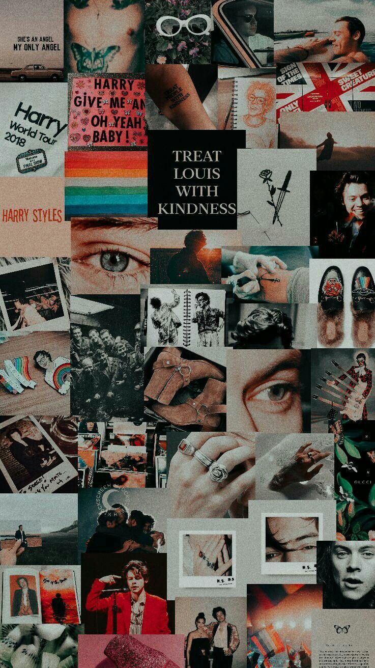 Harry Styles Collage Wallpapers