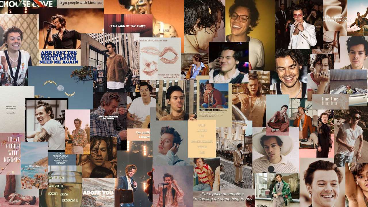 Harry Styles Collage Wallpapers