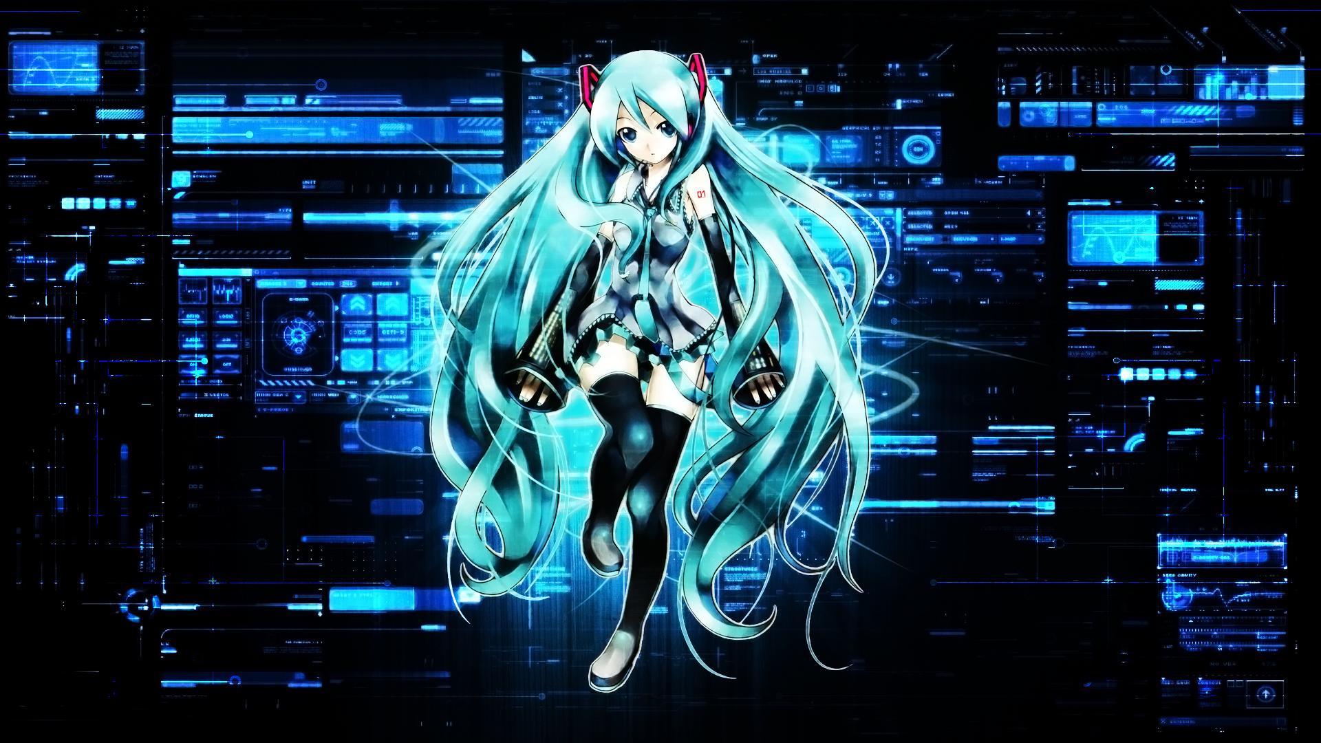 Hatsune Miku 3D Wallpapers